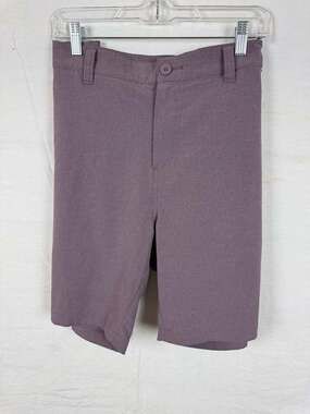 TravisMathew Shorts Size 40 Purple Golf Stretch